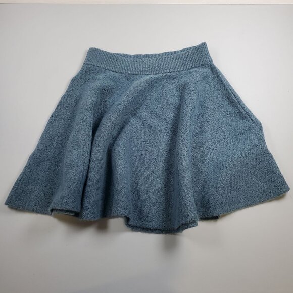 Free People Cuddle Me Mini Skirt Women Size XS Soft Knit High Waisted Stretchy - Picture 1 of 9